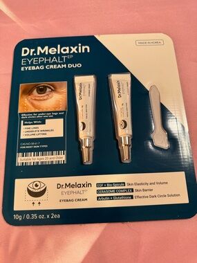 Dr. Melaxin Eyephalt Eyebag Cream Duo - Blue & White